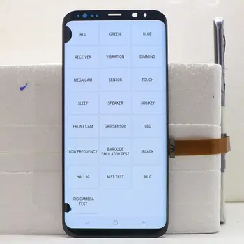 LCD displej s dotykovou obrazovkou, digitalizátorem a sklíčkem pro Samsung Galaxy S8 Plus G955 (G955F, G955U, G955W, S8+) – Super AMOLED 8 nejlepší prodej LCD displej Samsung S8 Plus - №6