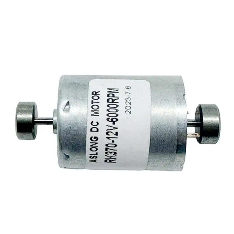 Small and Powerful Double Shaft Vibration Motor DC12V Motor with 2 Eccentric Rotating Strong Power 31MM Long