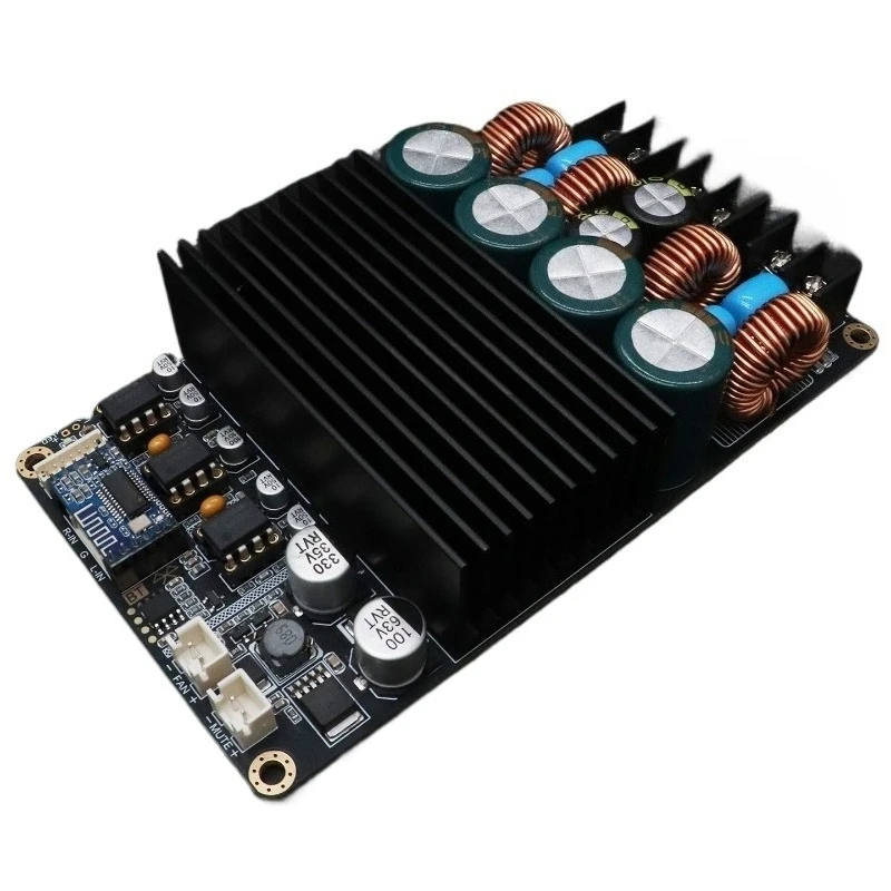 Class D TPA3255 2x315W Bluetooth Stereo Digital Power Amplifier Board Temperature Control HIFI Audio Sound Amp for Home Theater