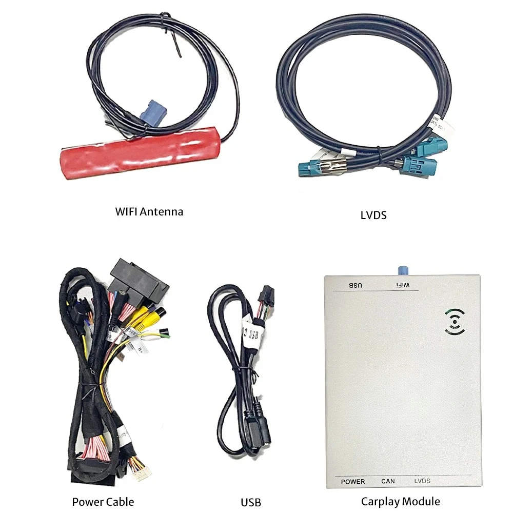 Scatola Carplay wireless Android Auto con retromarcia