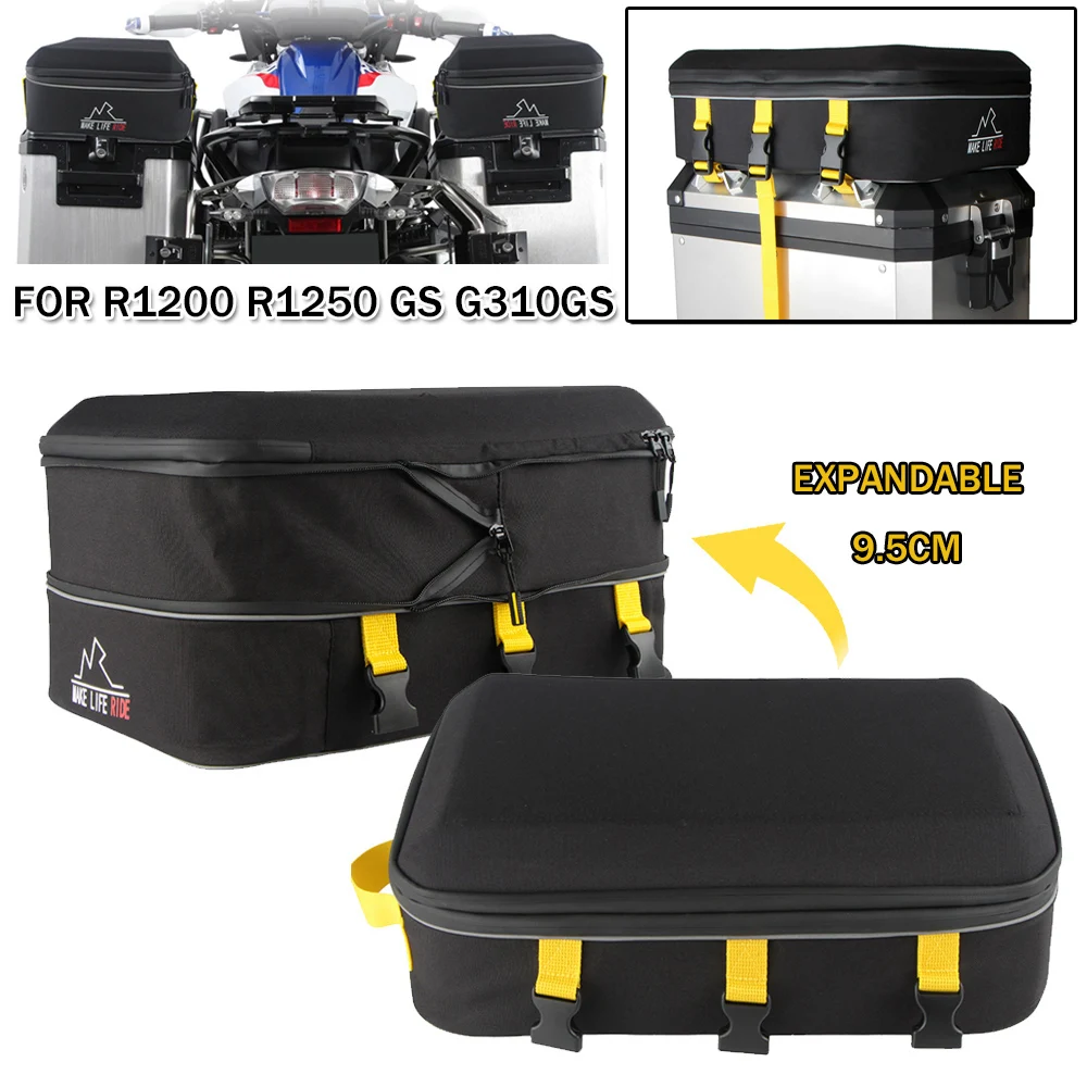 Motorcycle Panniers Saddlebag Luggage Waterproof Storage Bag For R1200GS R1250GS LC Adventure F850 GS F750 G310GS For TRK502