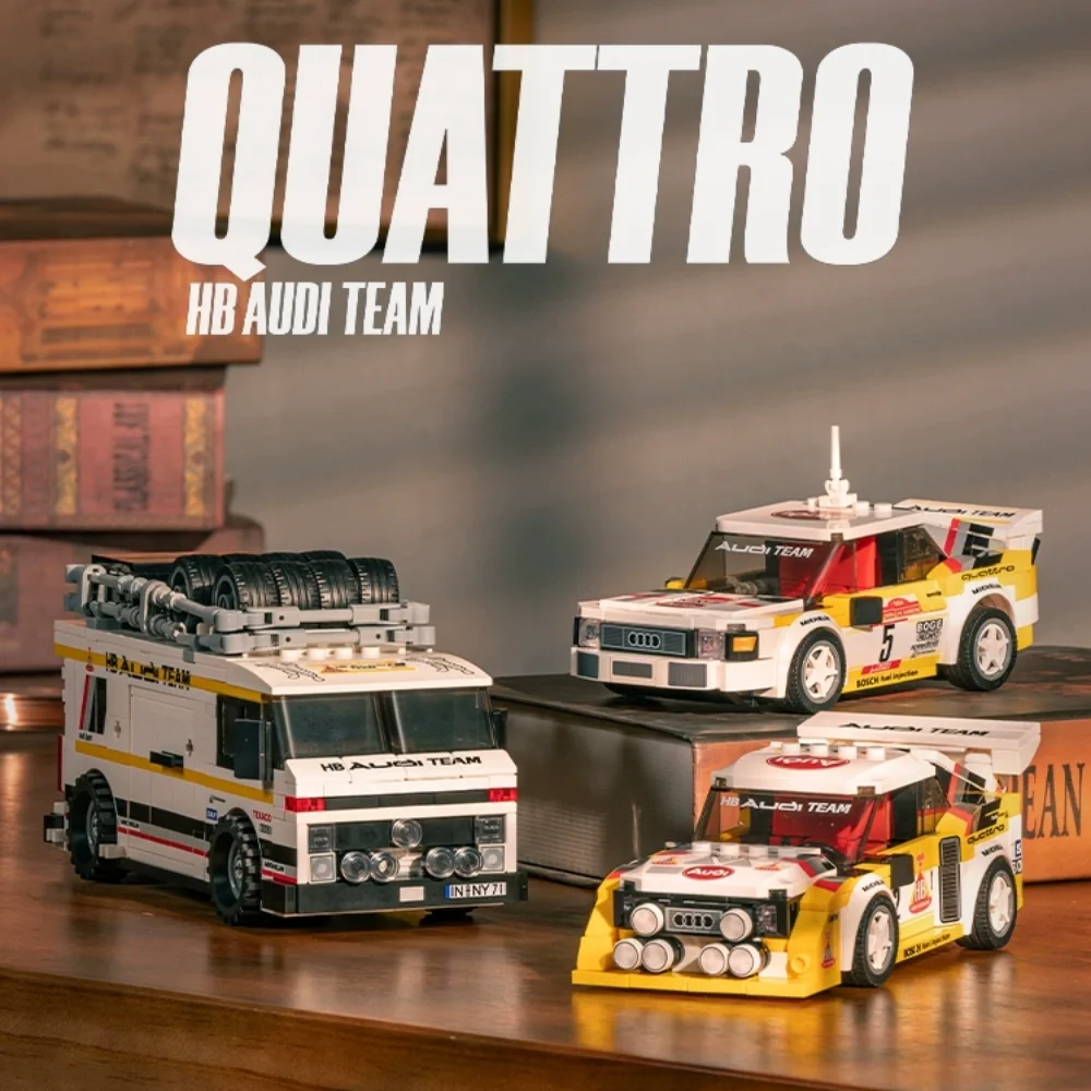 

1:32 WRC гоночный автомобиль, командные строительные кирпичи, MOC Speed Champions Racers, модель сращивания, сборка, кирпичная головоломка, игрушки для детей, подарок