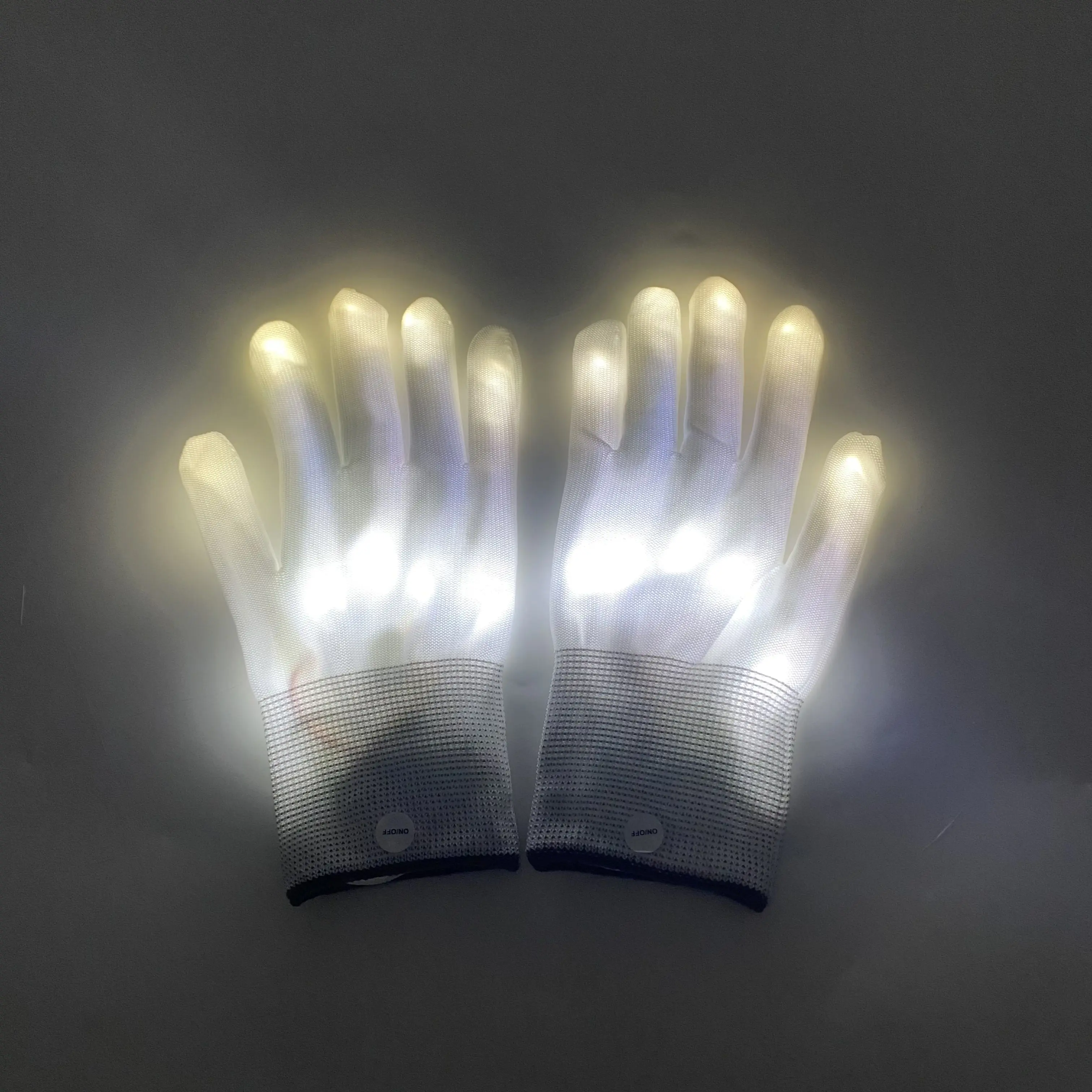 Cosplay Zubehör Handschuhe Dekorative Licht Handschuhe Männer Frauen Hand Tragen Handschuhe Für Dance Performance Coole Mode Handschuhe Für Nacht