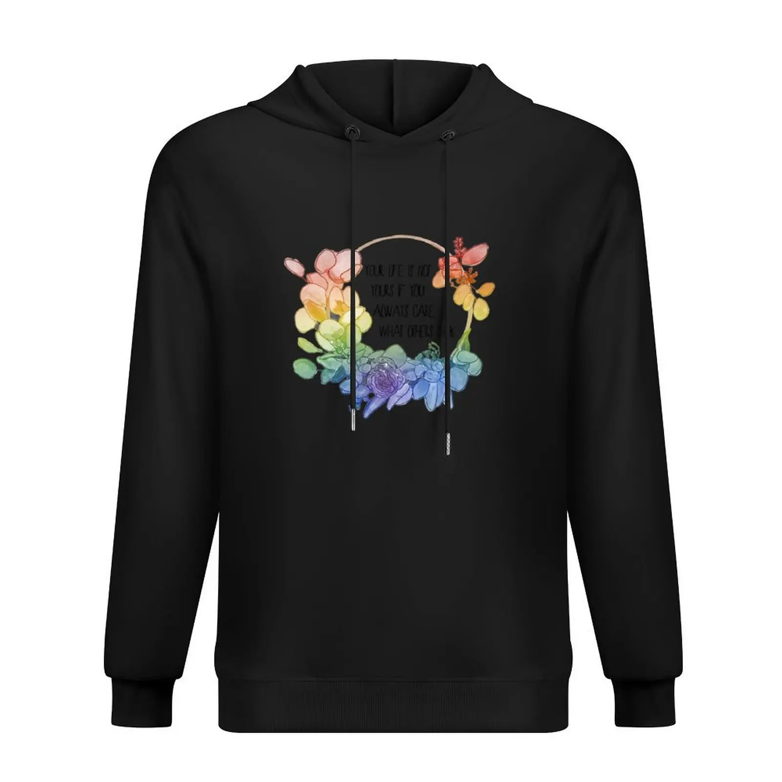 

Gay pride watercolour (Subtle LGBT flag colours) Hoodie korean clothes winter clothes men clothing men's clothes mens hoodie