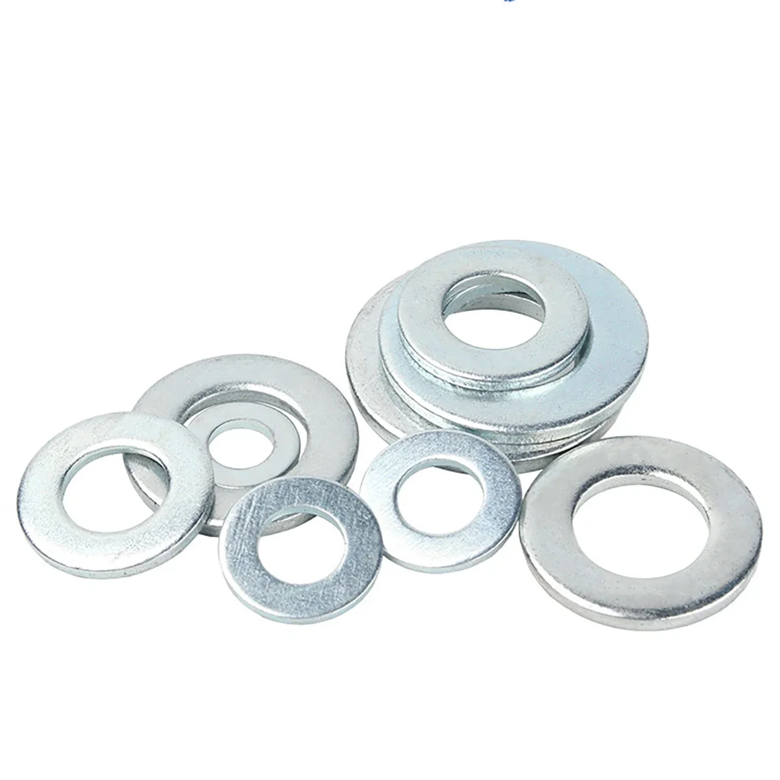 10-50Pcs Aluminum Alloy Big Size Flat Washer M3-M20 Oversize Wide Plain Gasket for Machinery Construction Hardware Fasteners