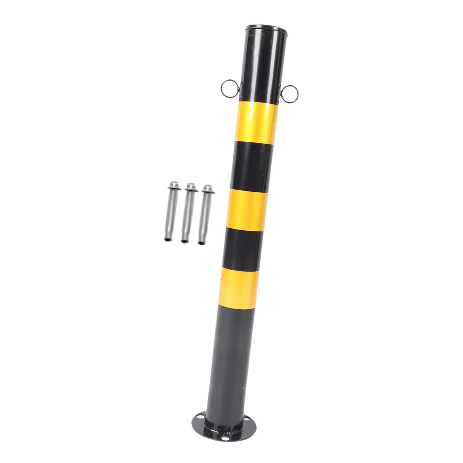 

Bollard Post Accessories 30' H Protective Steel Professional Sturdy Multifunctional Parking Bollard for Street lanes Parking