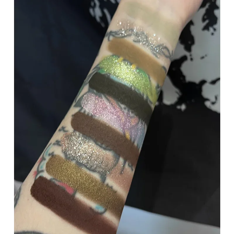 シェルウェ メイクアップ エライナ 10色アイシャドウ カメレオンパレット ミストウィッチ マット シマー パールセント ディアパレット メイクアップ コスメティック