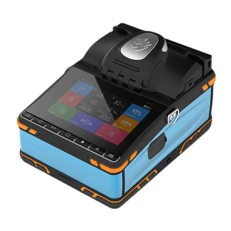 To Arrival 6 motors K5 Optical Fiber Fusion Splicer Welding Machine with Touch Screen VFL OPM