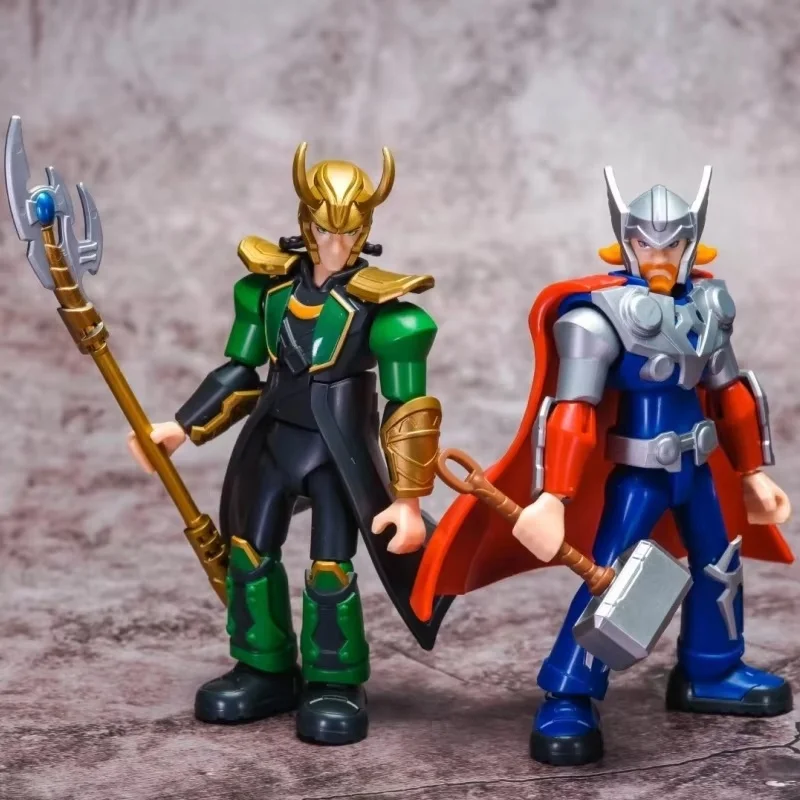 

Лидер продаж, группа Blokees, Мститель, Железный человек, Mk85, Локи Тор, Капитан Америка, перец, Танос, Халк, собранная модель, Рождественский подарок для мальчика