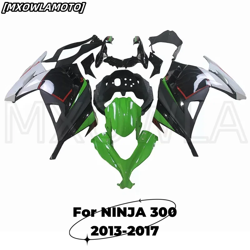 

Для NINJA300 EX300 Ninja 300 13-17 обтекатель NINJA Kit подходит для ABS пластиковых гоночных обтекателей высокого качества 13 14 15 16