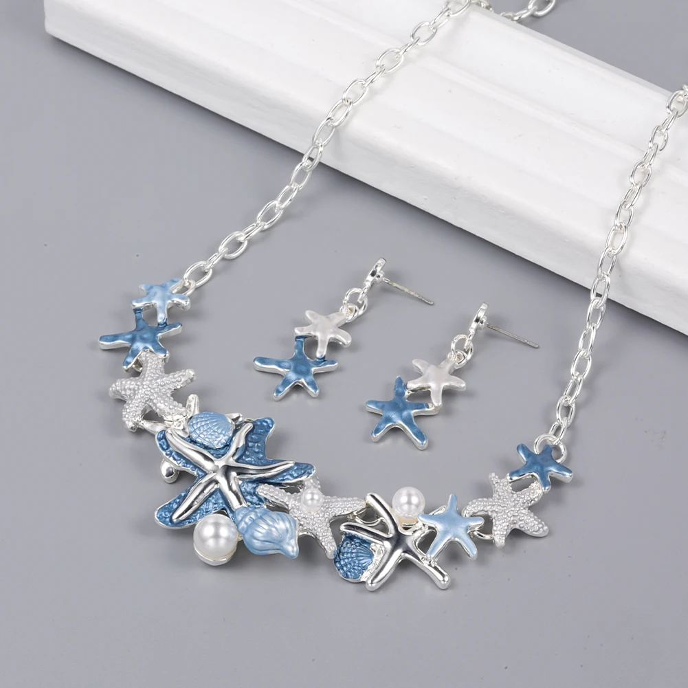 Ocean Series Starfish Shell Choker accessori estetici catene Party Designer Luxury Fashion ciondolo collana di gioielli per le donne