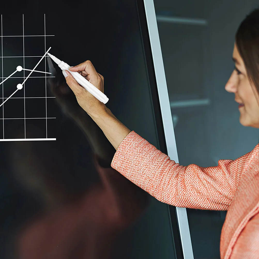 

10Pcs Chalkboard Markers Liquid Chalk Pens White Board Pens for Glass Mirror Writing Drawing Erasable School Office Art Supplies