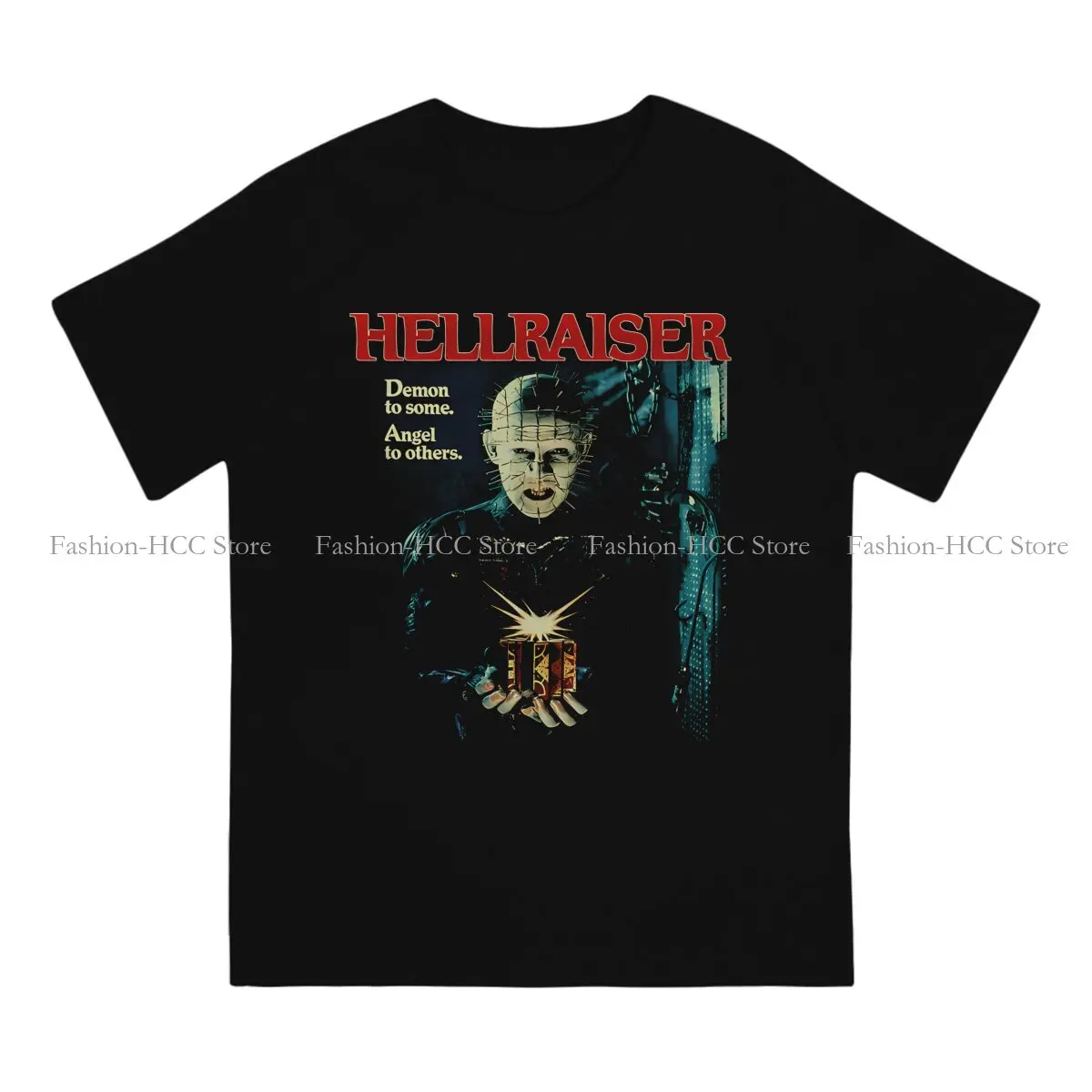 Hellraiser 100% Cotton TShirts Pinhead Print Homme T Shirt New Trend Size S-6XL