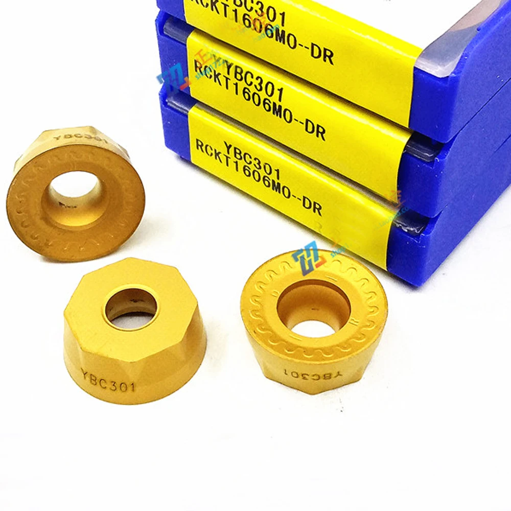 Tornio a lama industriale CNC originale cina RCKT1606MO-DR YBC301 R8 ZCC inserti in metallo duro RCKT1606 punte per Router decespugliatore parti Cnc