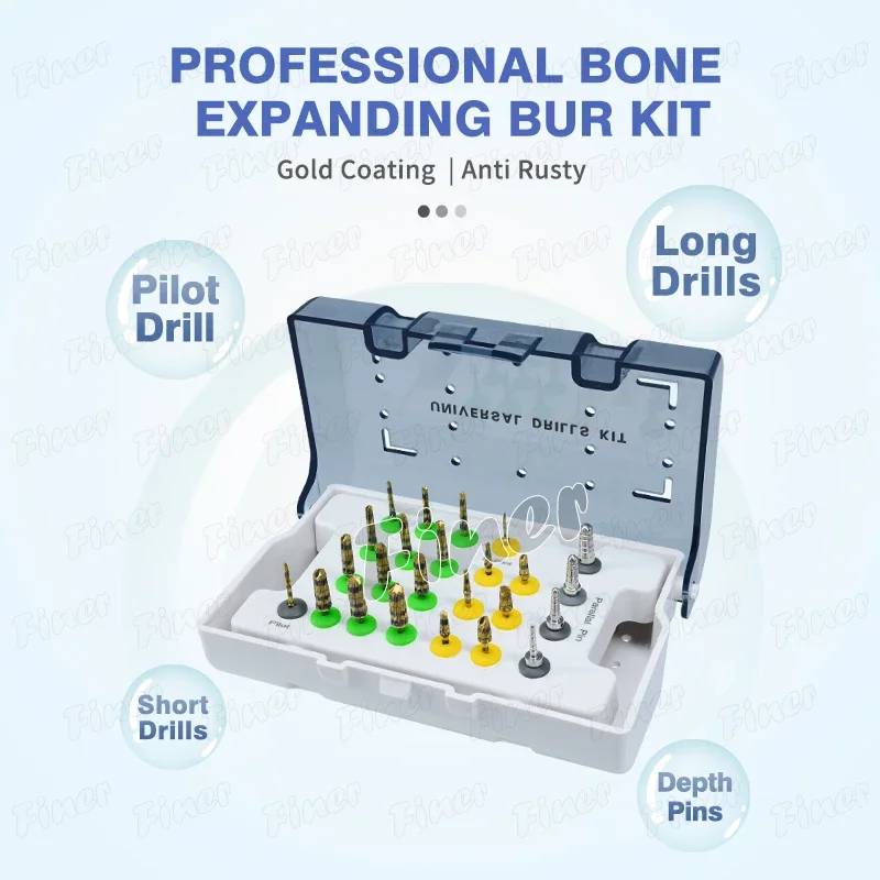 osseodensification burs kit imp lant drill de ntal surgical diamond burs