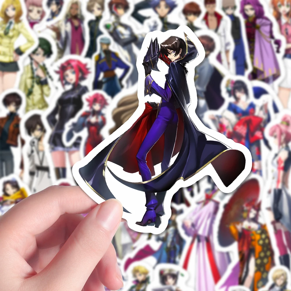 CODE GEASS Lelouch of The Rebellion Lelouch Lamperouge Water Glasses Cup Waterproof Sticker Car Cell Phone Motorcycle Stickers