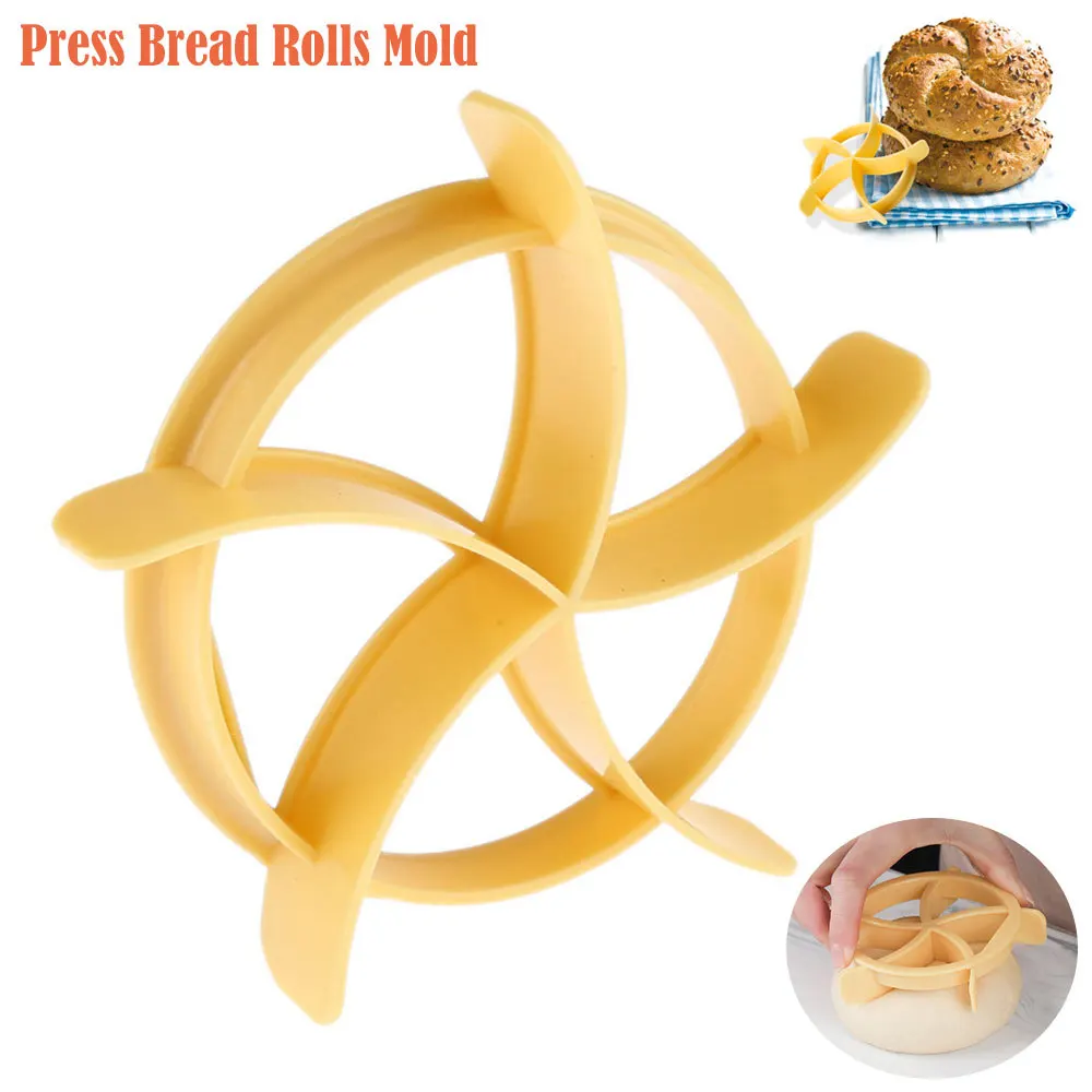 PVC Bread Rolls Mold Baking Molds Bakeware Dessert Tools Cookies Cutter Mould Bread Biscuit Decoration Kitchen Baking Tools