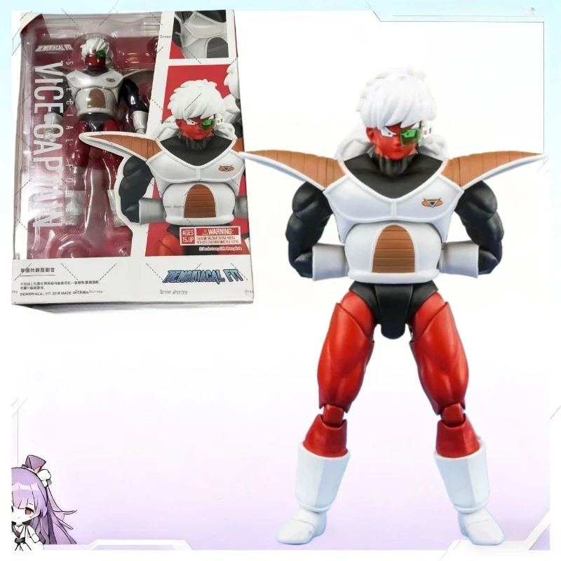

Demoniacal fit DF Dragon Ball Sh Figuarts Shf JIECE Frieza Force Фигурки Vice Captain Модель игрушки Фигурка ПВХ Подарки на складе