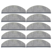 B58B-Replacement Washable Mop Cloth Rags For Xiaomi For Mijia MJSTP Robotic Sweeping Cleaner Spare Parts Mops Pads