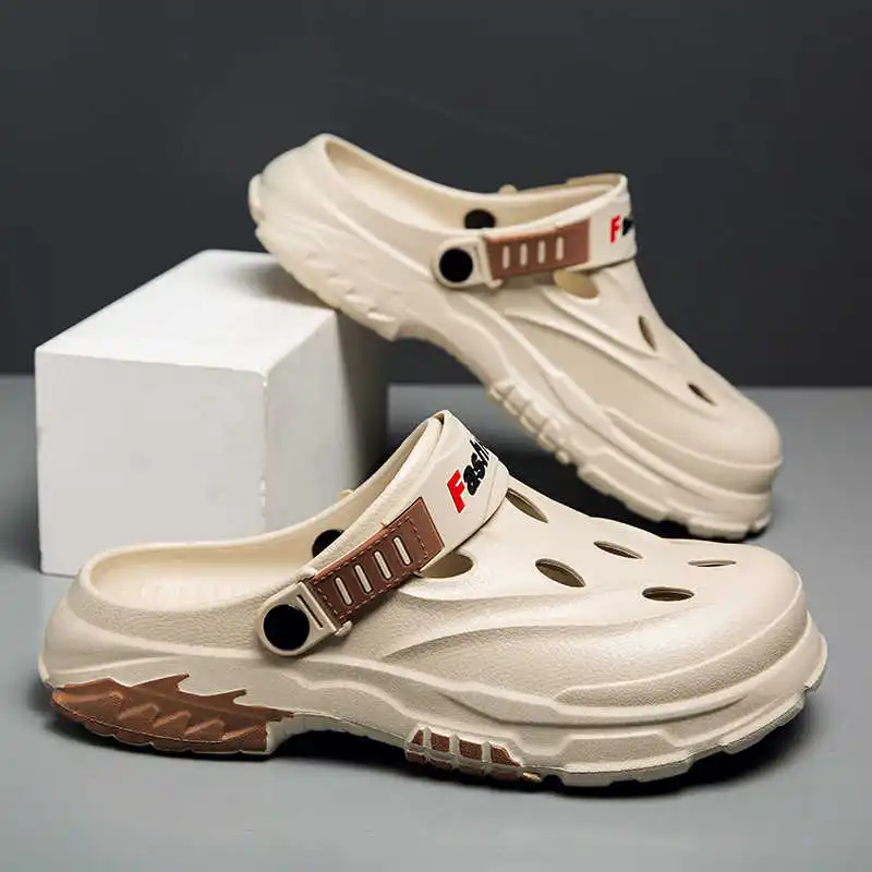 Half Sumer Beige Shoes For Men Therapeutic Men's White Shose Man Luxury Sneakers Sport Sport Besket Popular Goods Cuddly view 3