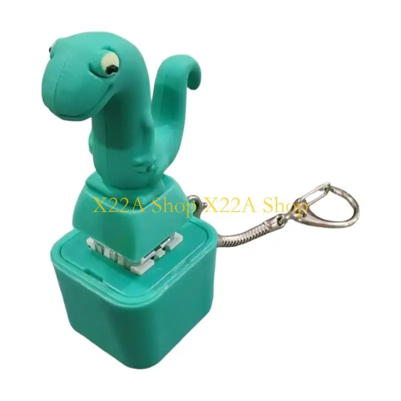 Unique Animated Light Up Squeeze Activated Keychain USB Rechargeable