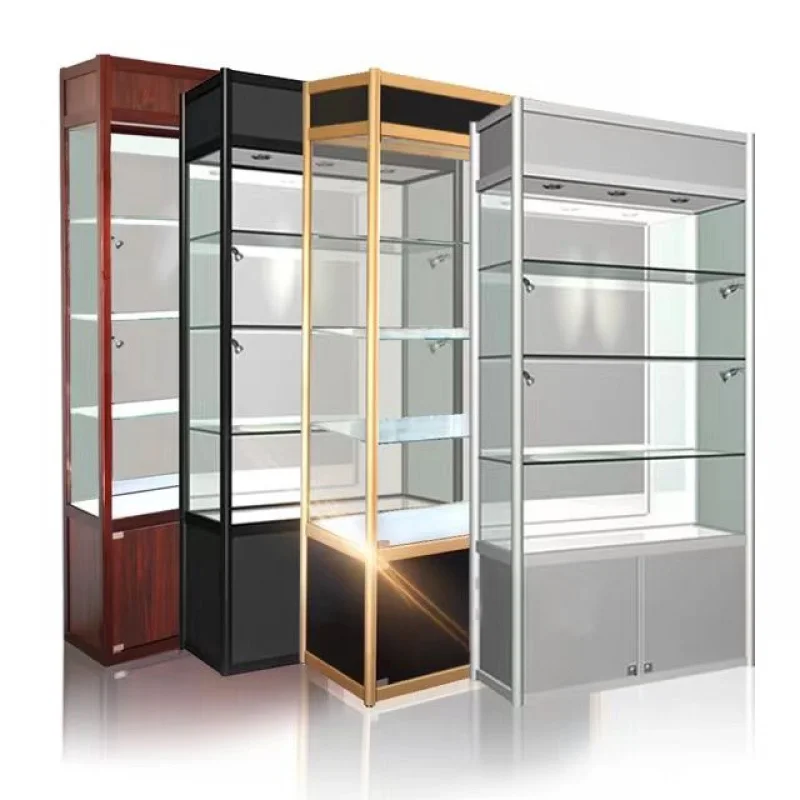 custom.Factory Price Wooden Wall Makeup Display Rack Custom Cosmetic Retail Display Floor Standing Cosmetics Shelving