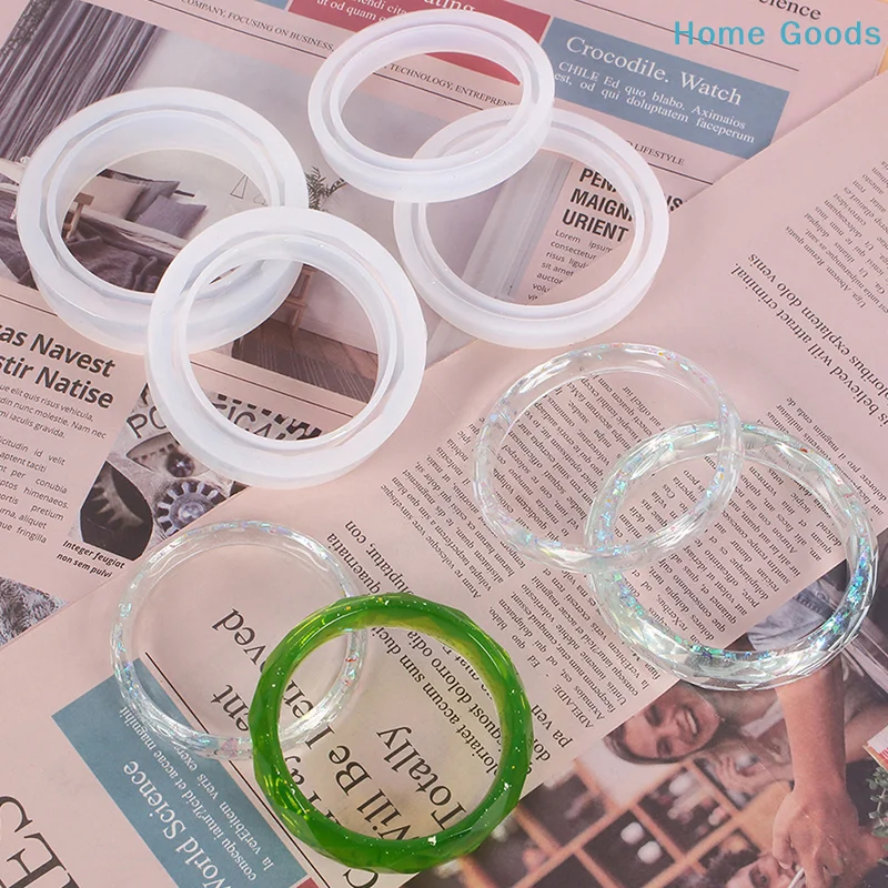 1Pc Silicone Bangle Mold Round - Resin Bangle Bracelet ulasan dan harga