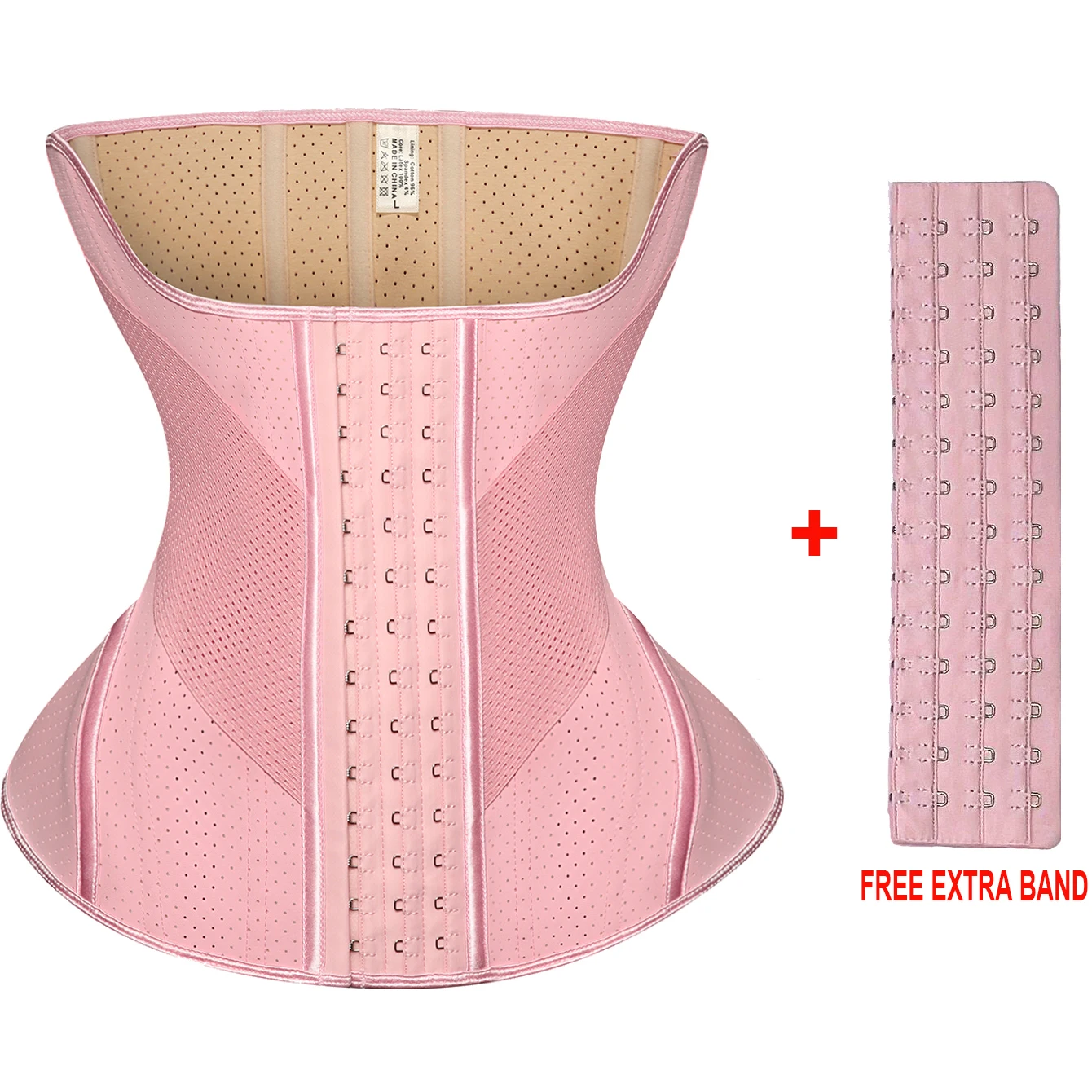 Hourglass Waist Corset Latex Waist Trainer Body Shaper Shapewear Women Fajas Colombianas Slimming Belly Sheath 15 Steel Bones