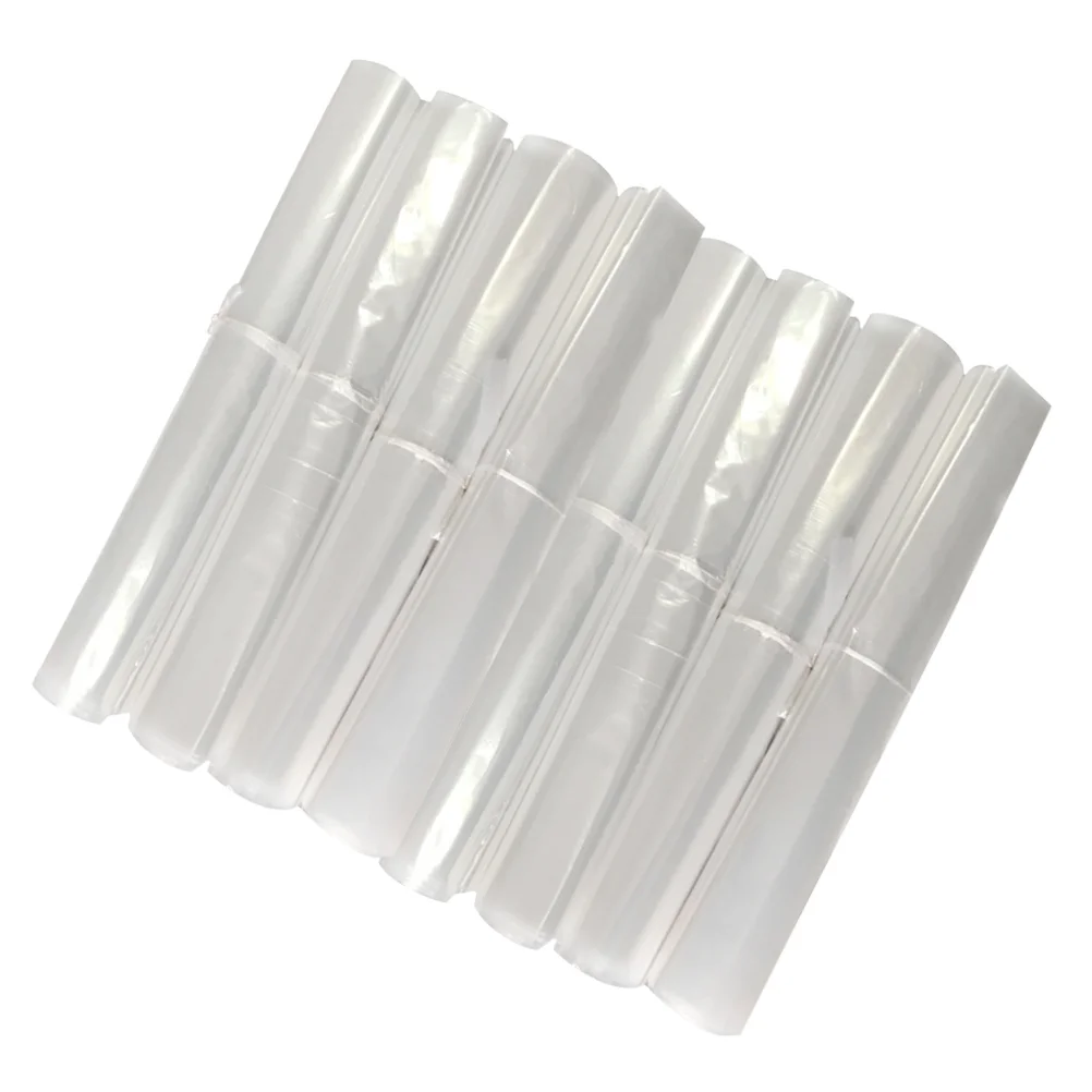 60 Pcs Garment Dry Cleaning Bag Plastic Coat Dust Clothes Storage Bags Cleaner Clear