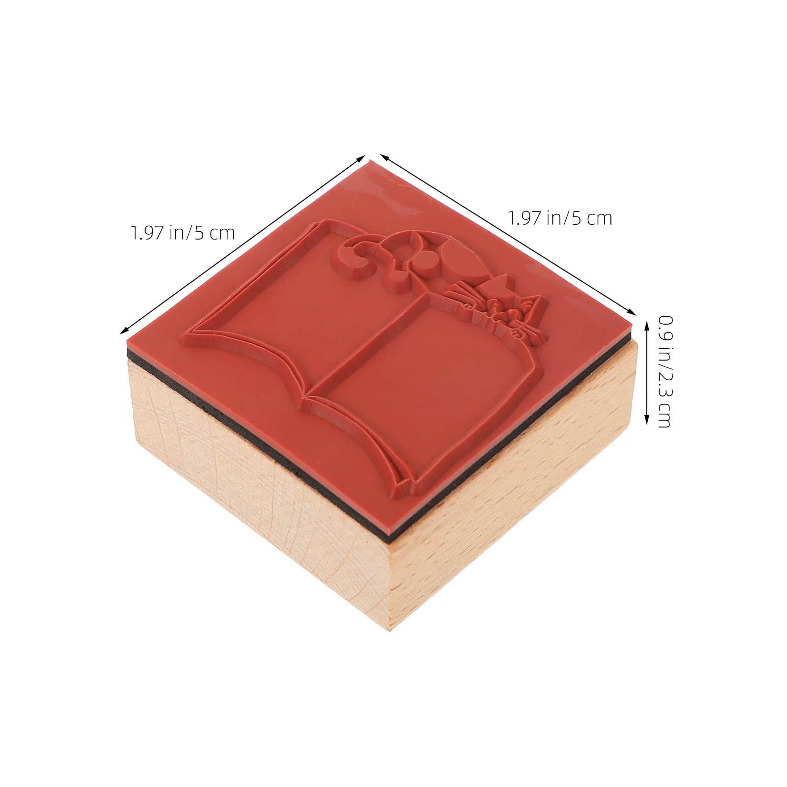 

Hand Stamp for Notebook Retro Pattern Supplies Beige Cat Stamps Cute Cartoon Border Scrapbooking Decorative Material Storage