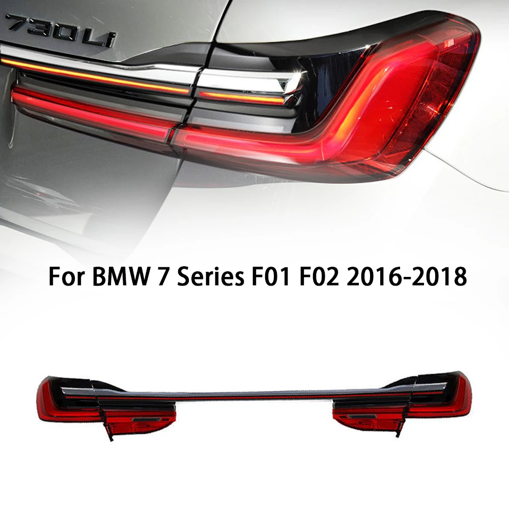 

Задние фонари для BMW 2016-2019 светодиодный 730 740 750 7 Series G11 G12, подсветка багажника, динамический сигнал поворота, дневные ходовые огни