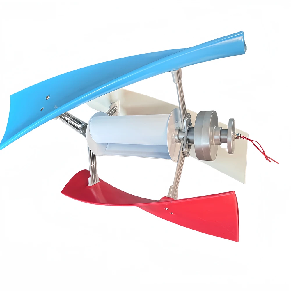 Vertical Wind Turbine Generator8kw 24V 12V 48V Free Energy Magnetic Dynamo Strong Power 220v Inverter Output For Home