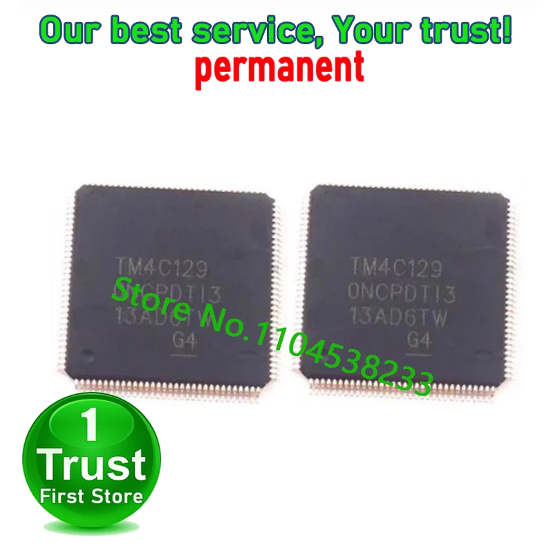 TM4C129EKCPDT13 TM4C1290NCPDTI3 1PCS/LOT TM4C1294KCPDTI3 QFP128