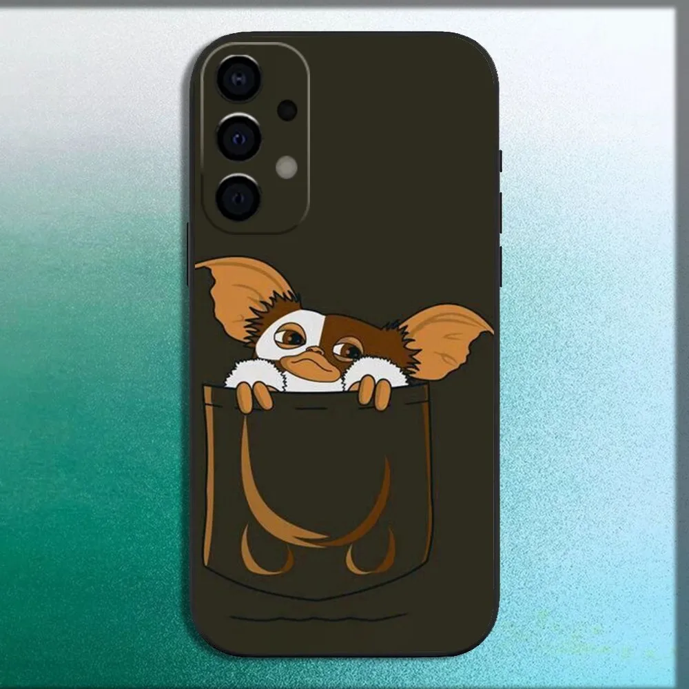 Cute G-Gremlins Gizmo Phone Case For Samsung Galaxy A13,A21s,A22,A31,A32,A52,A53,A71,A80,A91 Soft Black Cover