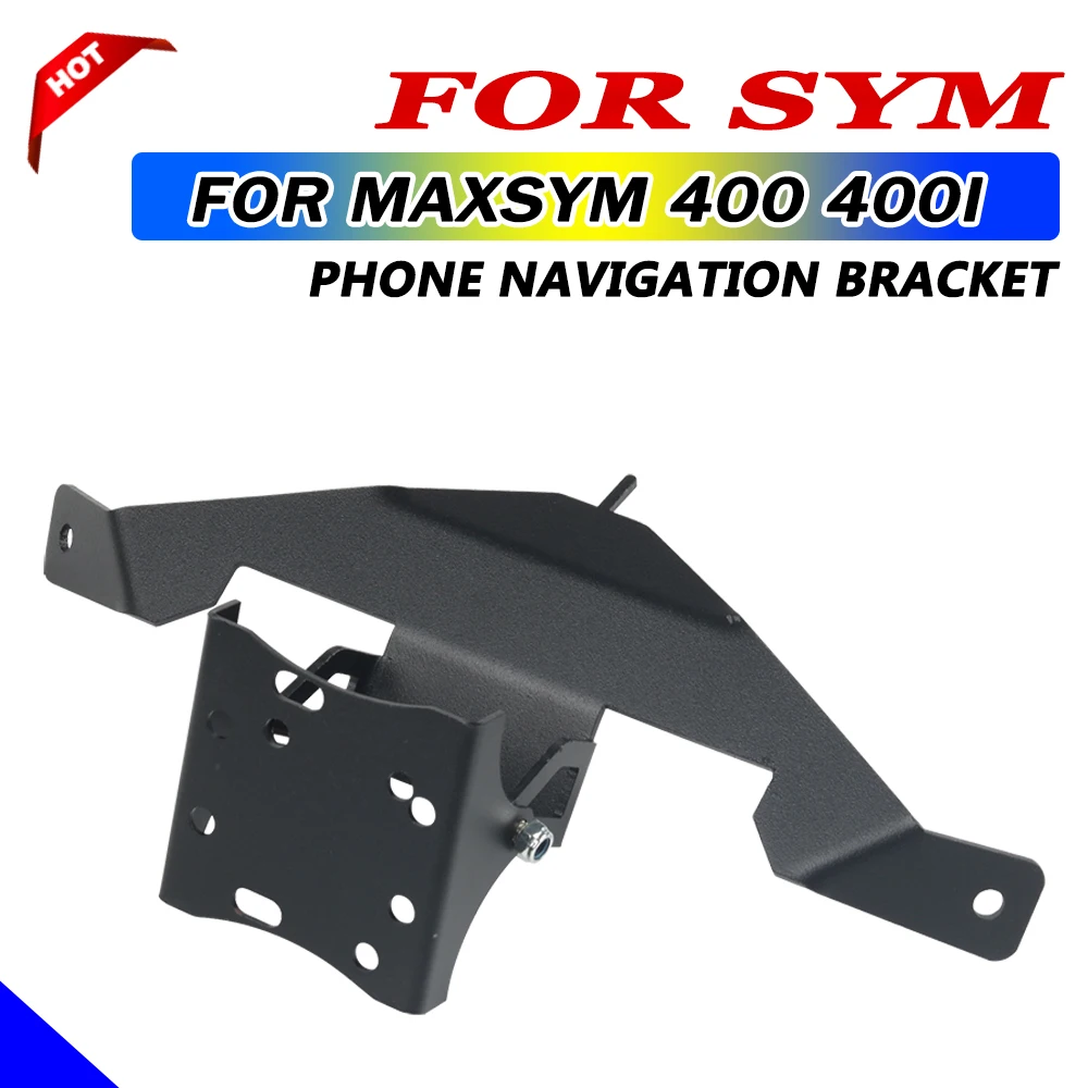 

For SYM MAXSYM 400 400i MAXSYM400 2021 2022 2023 Motorcycle Accessories Mobile Phone Stand Holder GPS Navigation Plate Bracket