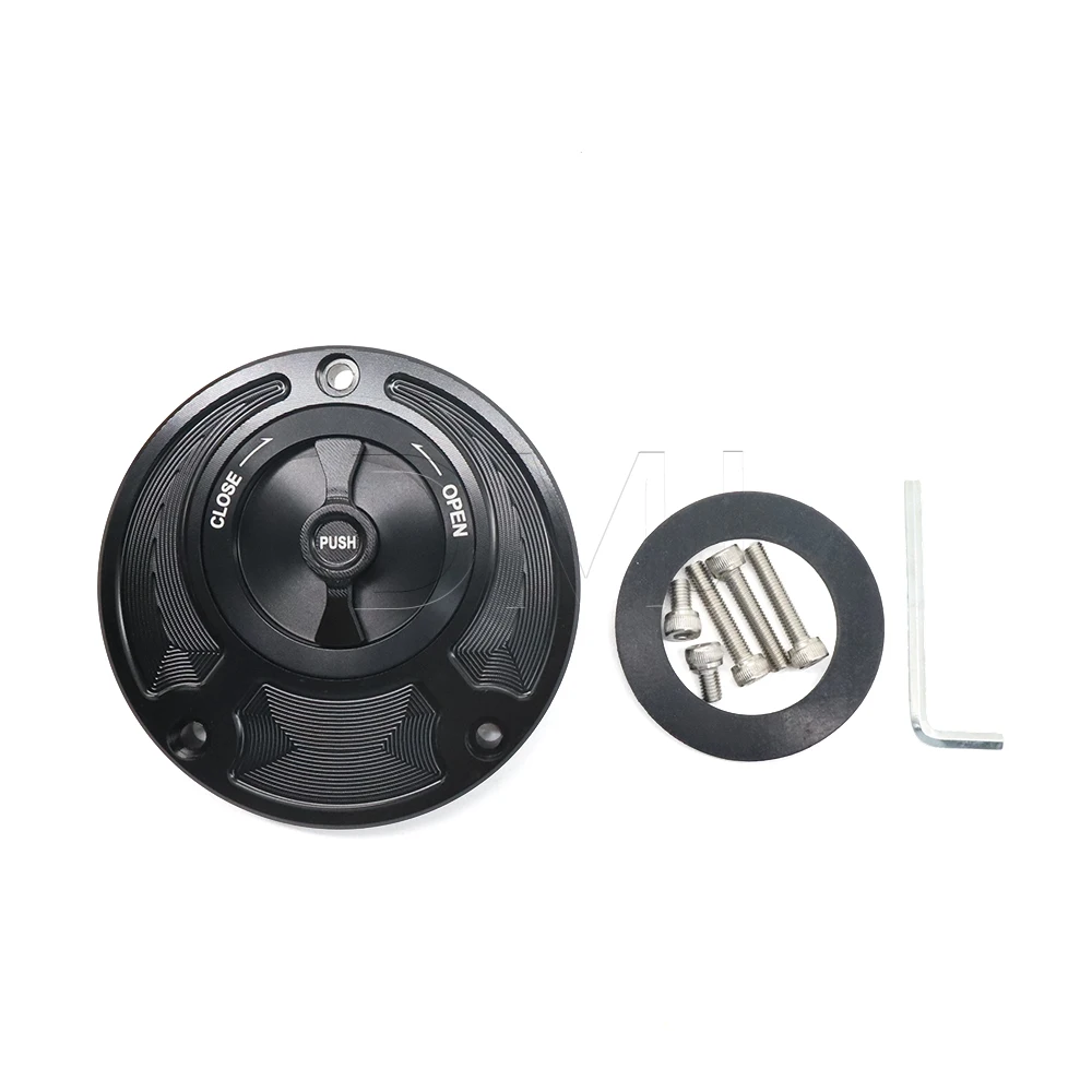 For Yamaha YZF R3 R6 R25 R125 R1 YZF 250 YZF-250 2010-2023 Keyless Motorcycle Accessories Fuel Gas Tank Cap Cover