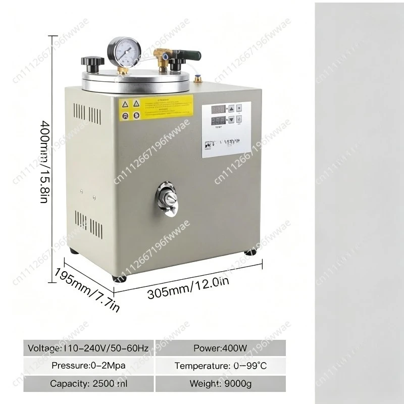 DX-58 400W Digital Control Pump Wax Injector Machine 2500ml Capacity Jewelry Casting Equipment Small Injection Tool