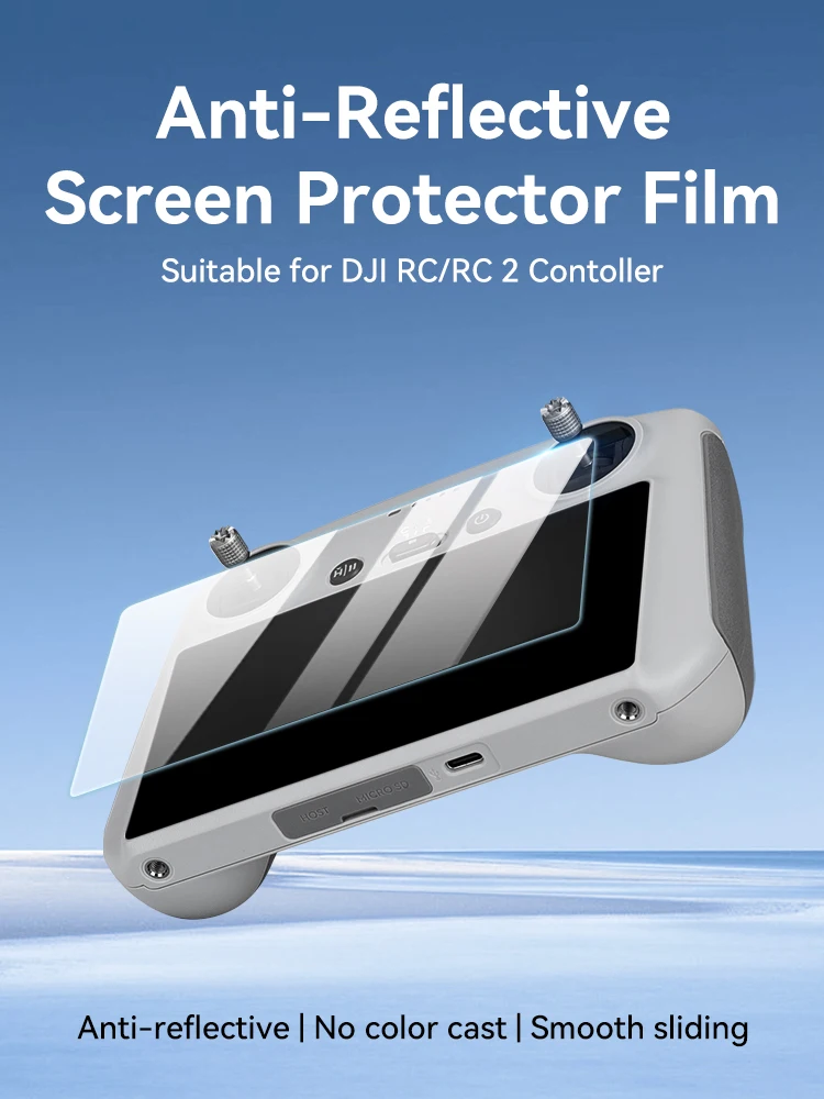

RCSTQ for Dji mini 3 4 Pro 3s remote control AR anti-reflective screen film for DJI RC RC 2 RC Pro tempered film accessories