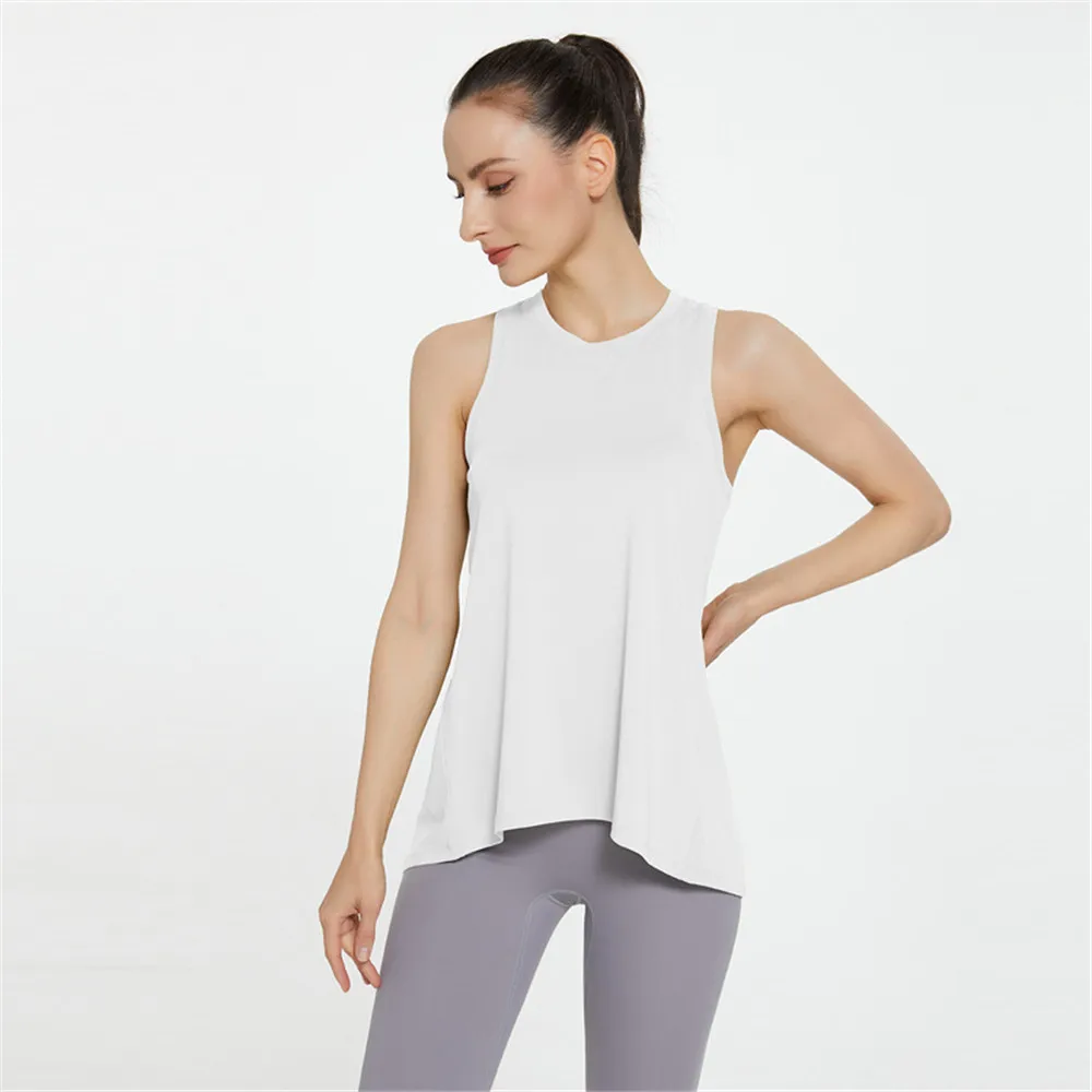 Gutashye Summer Yoga Vest For Women Sports Tops Back Hollow Out Sexy Girls Sleeveless Sweater Workout Gym Garment Buttery Soft