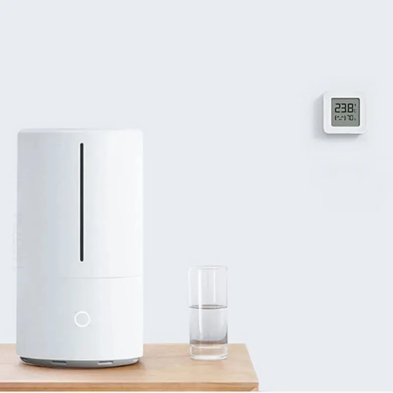 Xiaomi mijia bluetooth termômetro higrômetro 2 sem fio inteligente elétrico digital termômetro sensor de umidade casa com mijia app