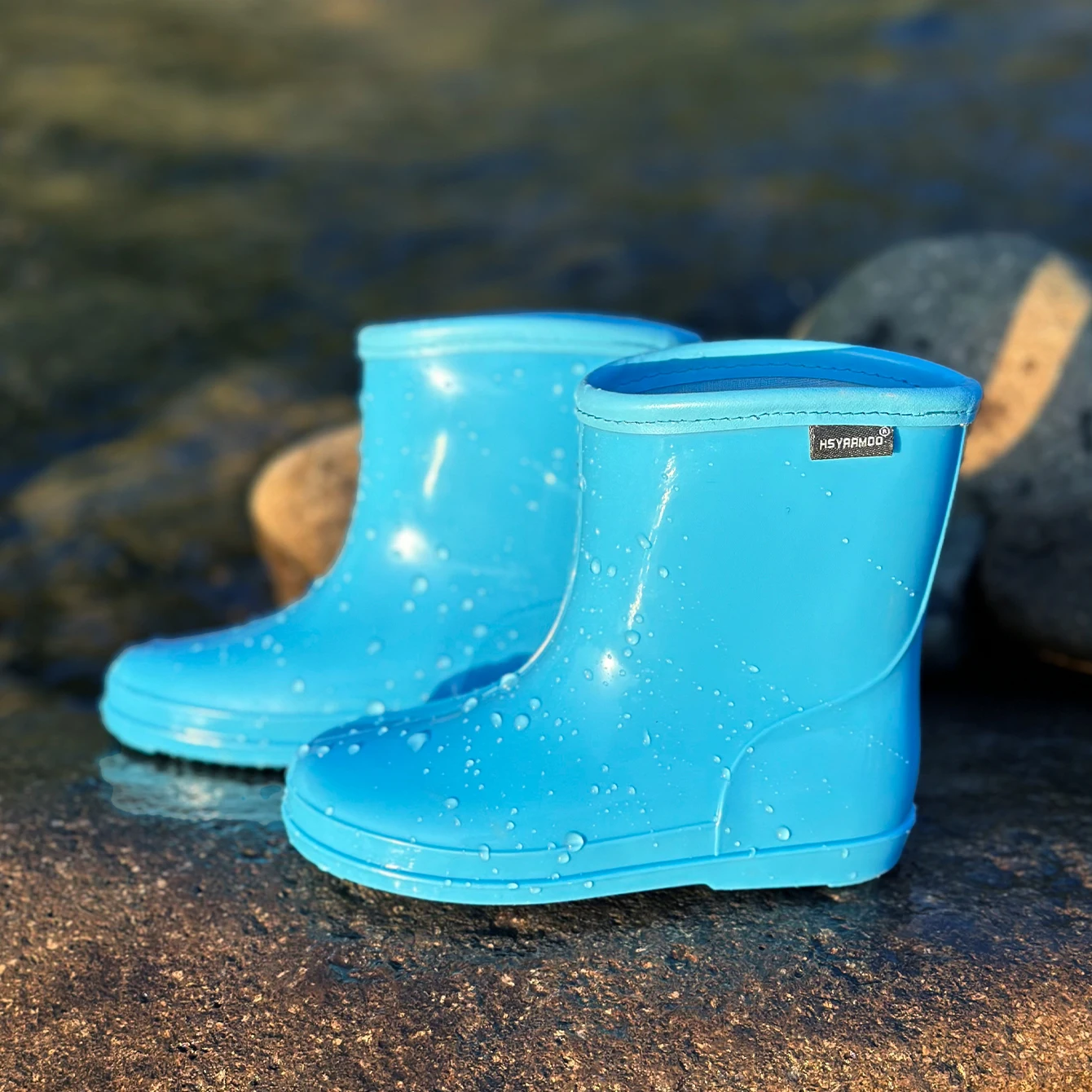 Baby Outdoor Waterproof and Non-slip Rain Boots, Lightweight, Durable, Soft and Comfortable, For All Seasons.