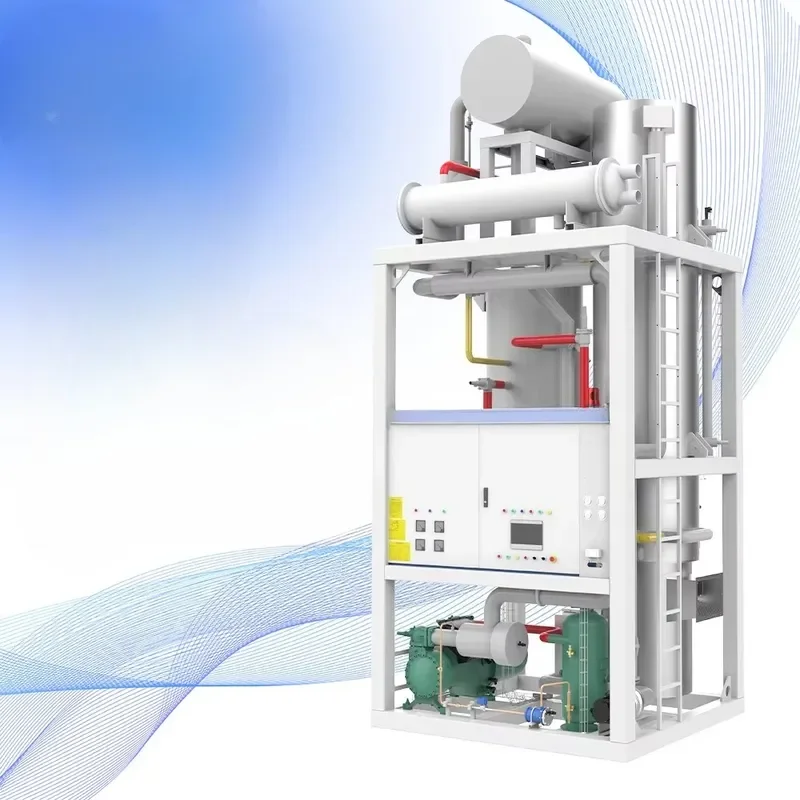 Automatic PLC Controlled Tube Ice Machine with Stainless Steel 304 1ton-30T Output Commercial Use Motor & Pump