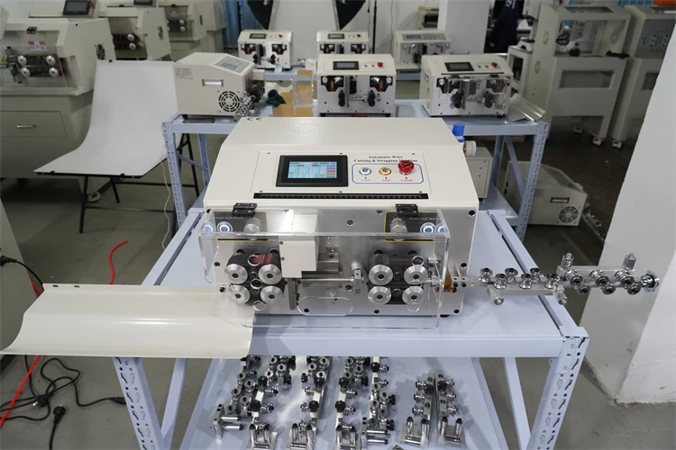 SWT508-YHT4 560W 220V 110V High Speed round Sheath Inner and Outer Double Layer Peeling Machine 2-12MM Diameter for Stripping