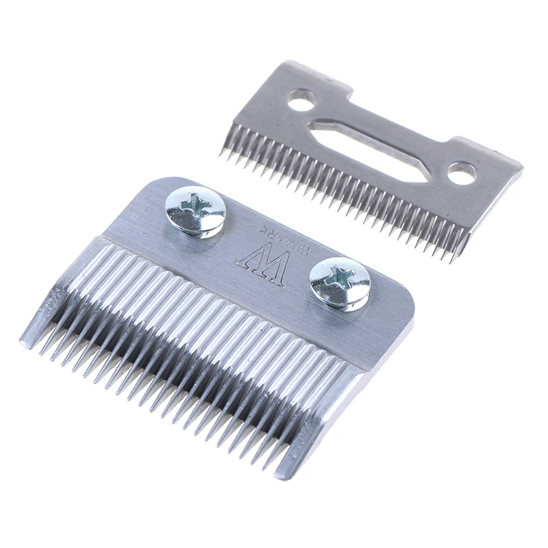 Movable Blade Hair Cutting Clipper Blade Steel Clipper Accessories With Screws