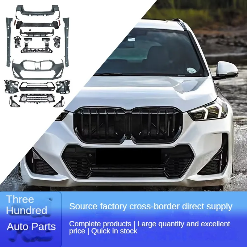 For New BMW X1 surround U12 upgraded and modified MT sport version bumper M-Tech body kit