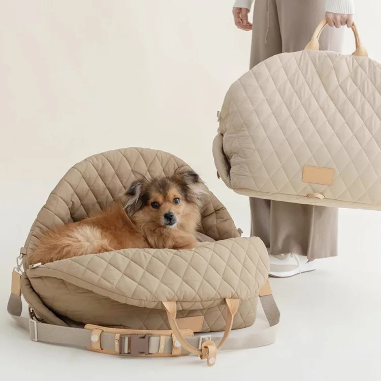 STLFManufacturer Wholesale Custom logo Portable Carrier Dog Car Safety Seat Bed