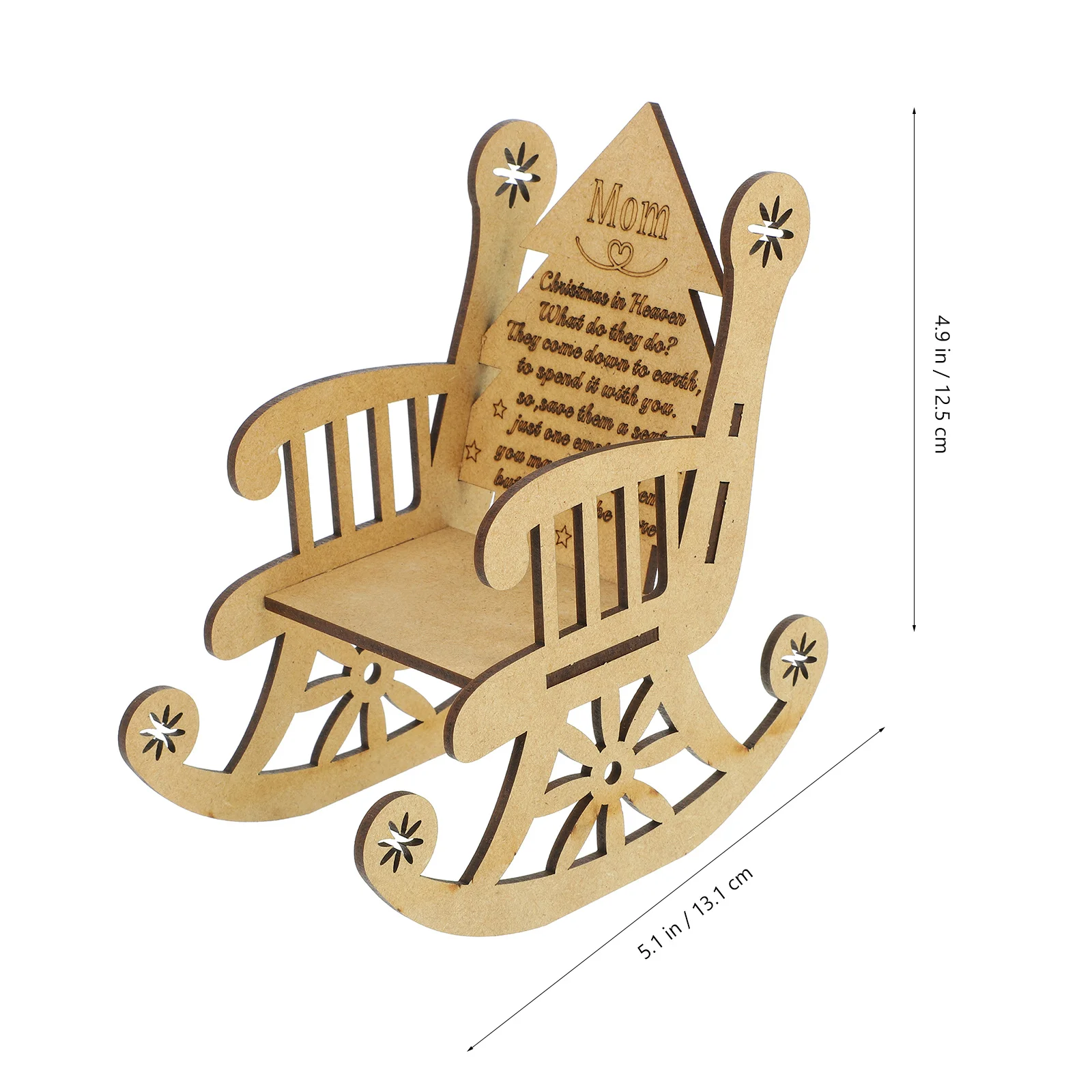 Xmas Holder Wooden Stand Teen Room Decor Christmas Wooden Candlestick Desktop Ornament Christmas Decorations