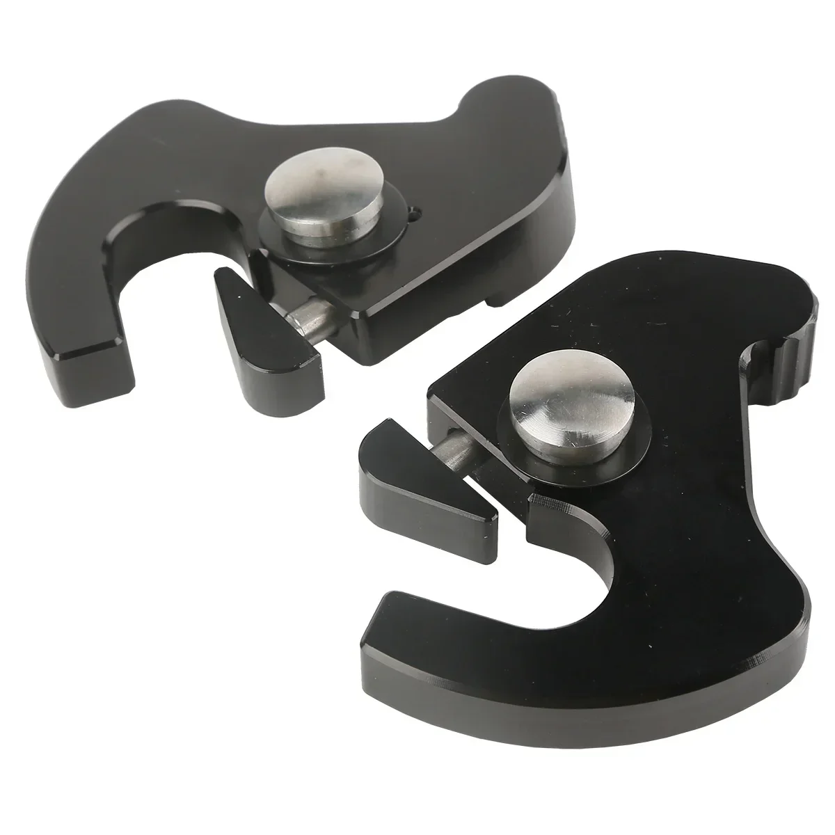 

For Harley Touring Electra Street Glide Softail Road King Fat Boy Motorcycle Detachable Rotary Sissy Bar Rack Docking Latch Kit