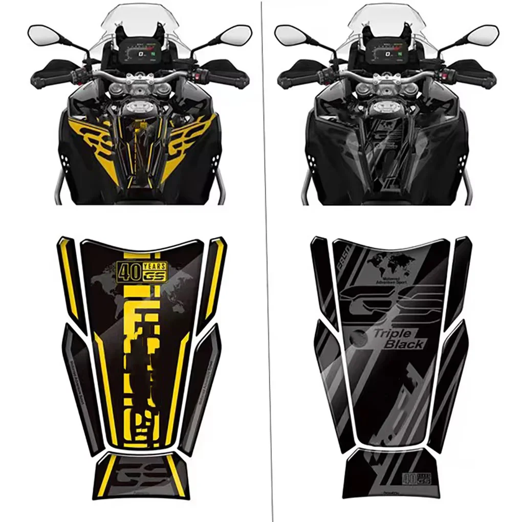 For BMW F850GS Adventure 40 Year Triple Black Edition Decals Back Tank Sticker 2019-2022 Motorcycle Fairing Sticker Kit Case