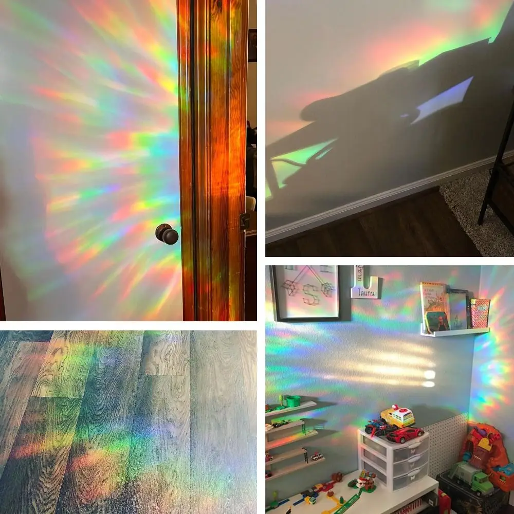 Static Cling Window Clings Removable No Residue Bird Strike Deterrent Circular Shape No Adhesive Window Stickers Sliding Doors